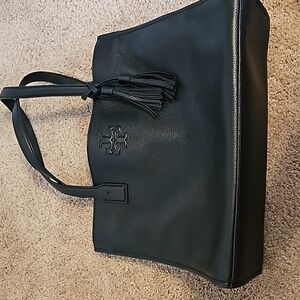 Tory Burch Black Thea Shoulder Bag